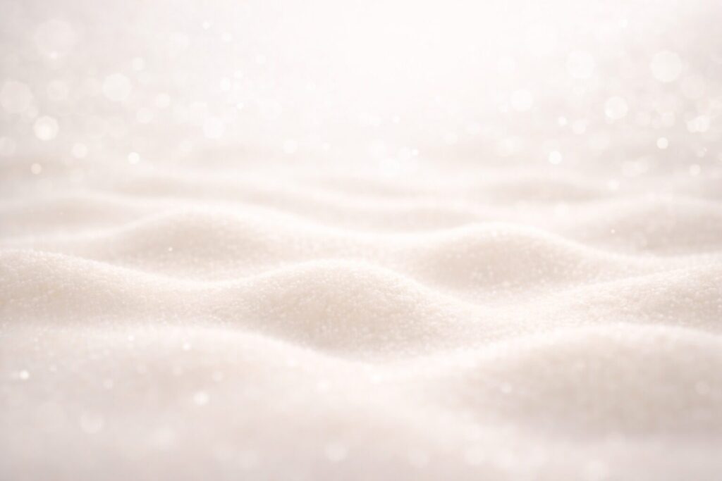 40代の大人ニキビをイメージした、やさしい凹凸の砂の風景