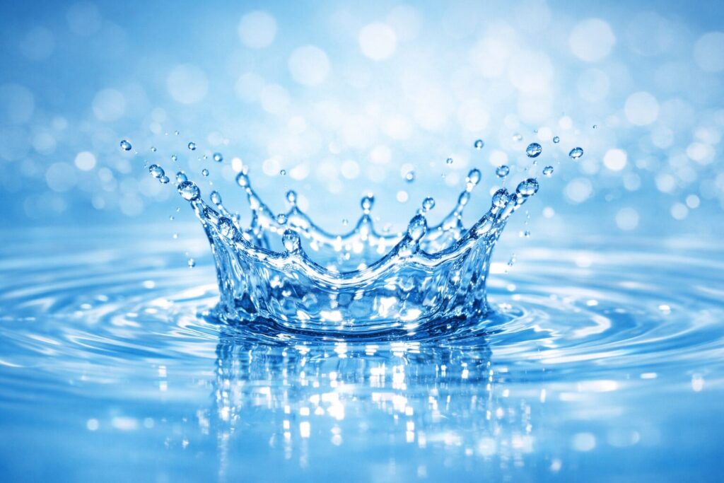 40代の肌にみずみずしさと透明感を感じさせるナイアシンアミド美容液のイメージ