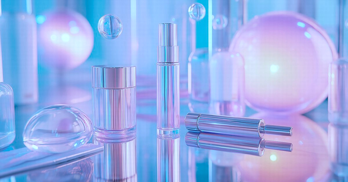 ナイアシンアミドとセラミド美容液を使った保湿ケアのイメージ