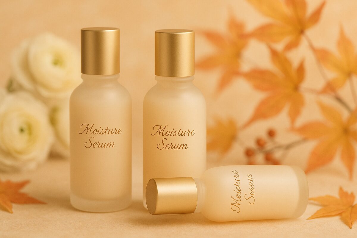 秋の乾燥初期に向く40代向け保湿美容液のイメージ