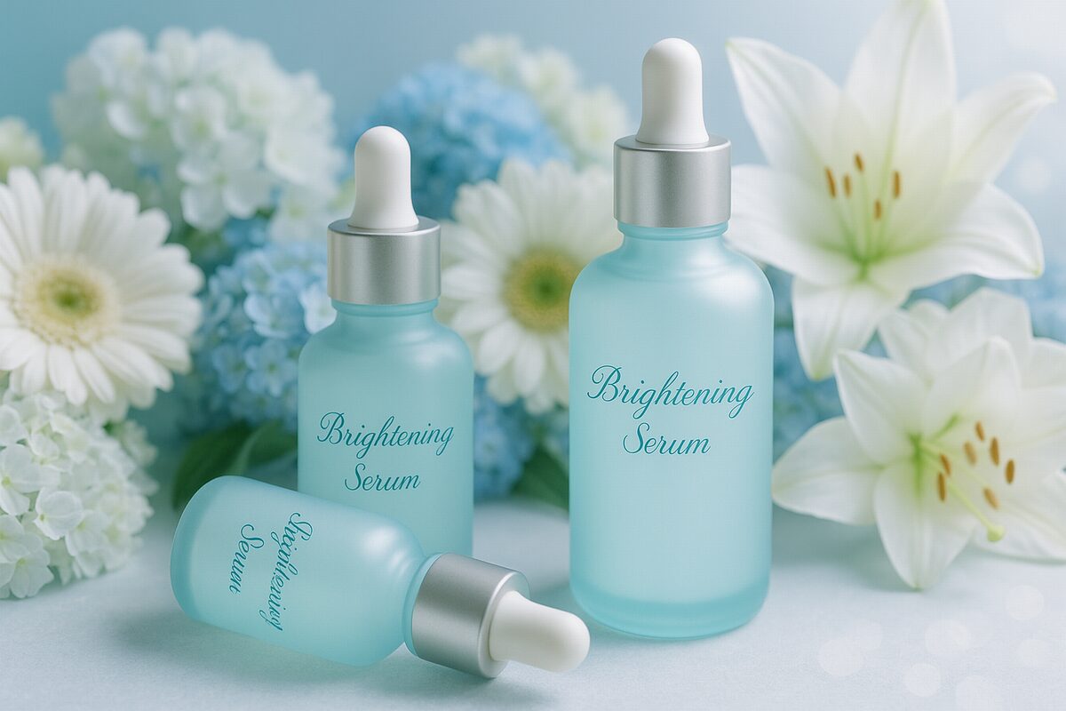 50代の美白美容液おすすめイメージ（透明感とうるおいを両立したスキンケア）