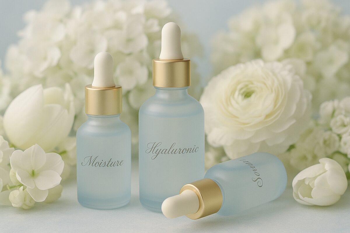 50代ヒアルロン酸美容液おすすめのイメージ（しっとり感が長く続くうるおいケア）