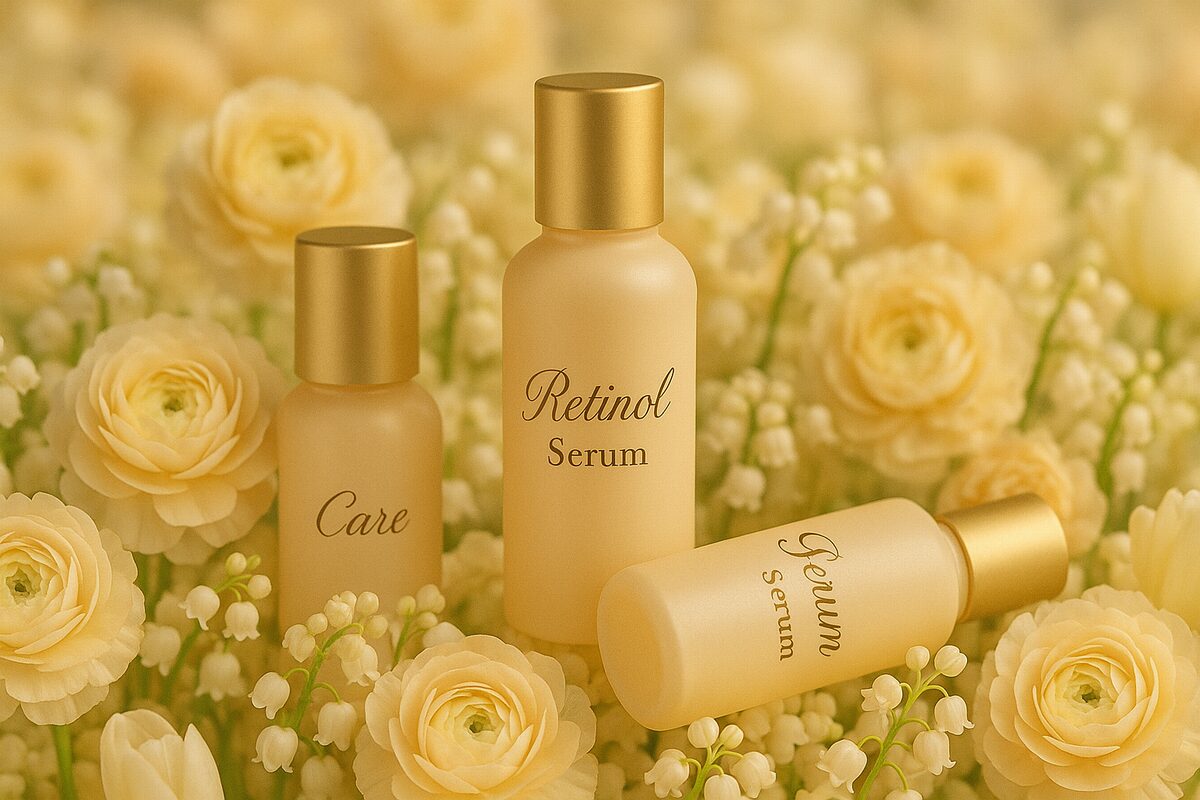 50代レチノール美容液の始め方のイメージ（刺激を抑えて穏やかにハリケアを続ける）