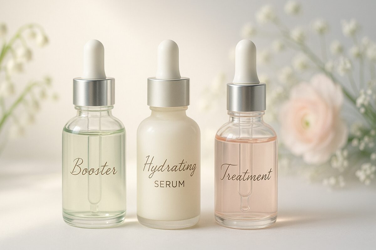 40代美容液の重ね順と組み合わせのイメージ（うるおいとハリを引き出すスキンケア）