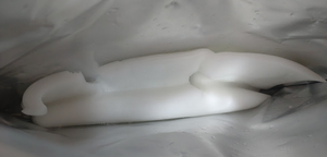 VITAme VC-200 フェイスマスク15日使用後の中身と残量の様子